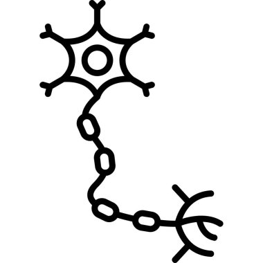 zincir bağlantısı simgesi ana hat biçiminde