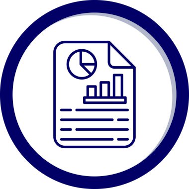 İş simgesinin vektör illüstrasyonu