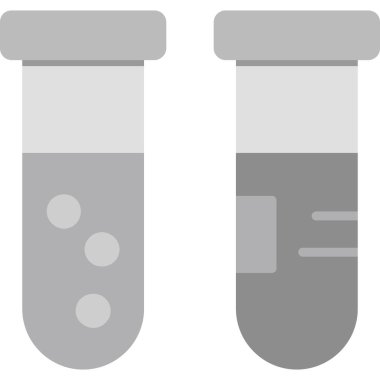 Kan testi ikonu. Web tasarımı için kan testi vektör simgesinin düz çizimi