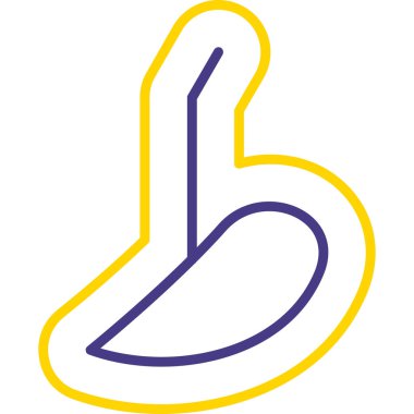 kontur vücut kontur ikonu. vücut bakımı vektör sembolü.