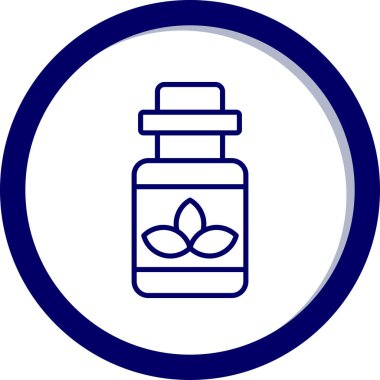 şişe vektör simgesi modern basit illüstrasyon