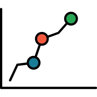 Grafik. Web simgesi basit illüstrasyon