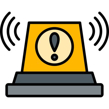 Ünlem işareti simgesi vektör çizim