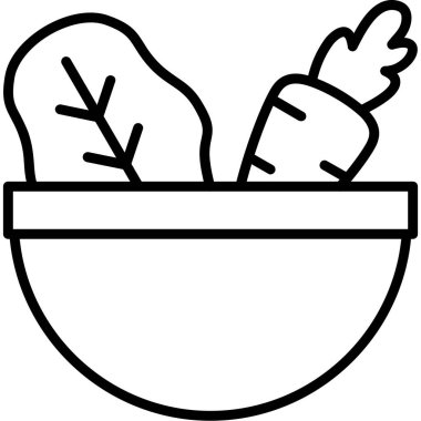 Tavuk. Web simgesi basit illüstrasyon