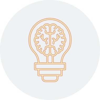 Yaratıcı ampul simgesi