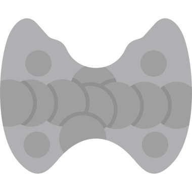 Tecrit edilmiş oyuncak ikonu. vektör - illüstrasyon