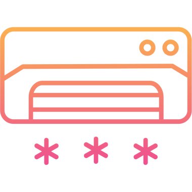 Modern bir simgenin vektör illüstrasyonu