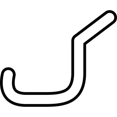 Tek bir izole simgenin vektör illüstrasyonu