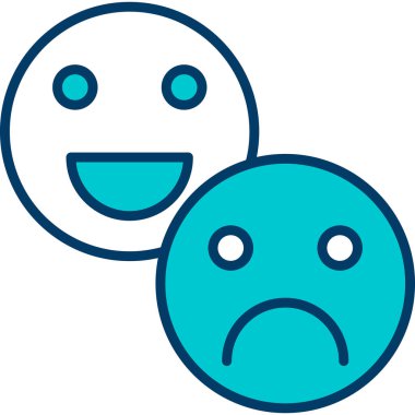 Duygu. Web simgesi basit tasarım