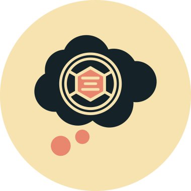 bulut hesaplama vektör simgesi modern illüstrasyon