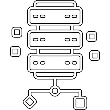 ağ veri teknolojisi simgesi