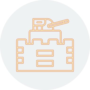 araba fren simgesi, vektör illüstrasyonu