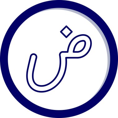 Bir yılanın vektör çizimi