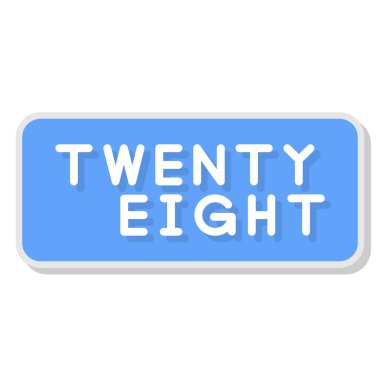 Mavi etiket üzerine metin 211.