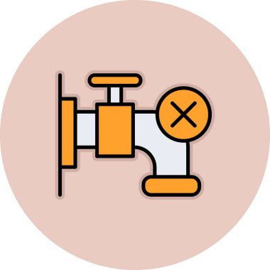 Modern simgenin vektör illüstrasyonu