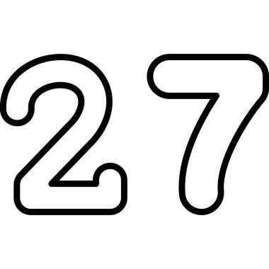 Siyah ve beyaz simgesinin vektör illüstrasyonu