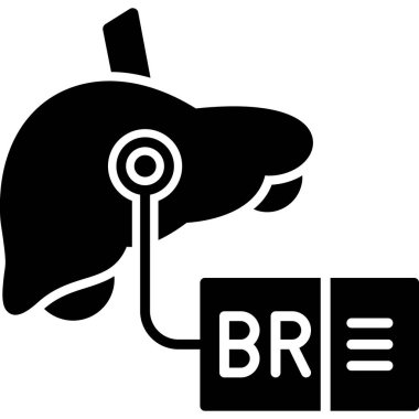 b b simgesinin vektör illüstrasyonu.