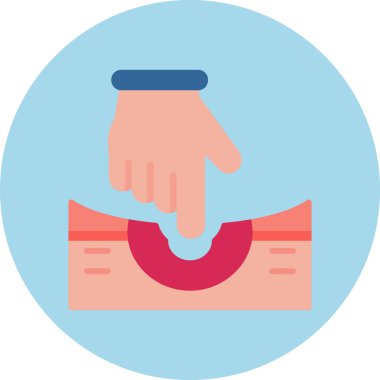 para çantası vektör simgesi