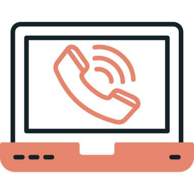 cep telefonu ikonu vektör illüstrasyonu