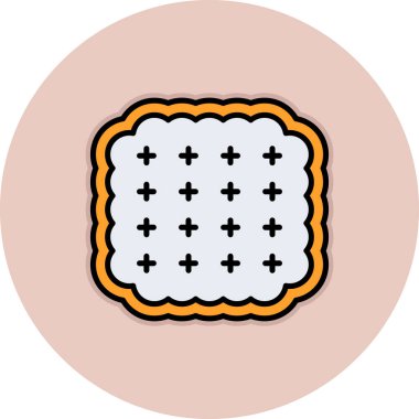 fırın ekmek fırını simgesi dosyalanmış ana hatları biçiminde