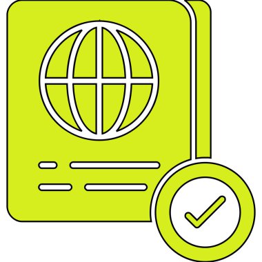 Modern bir simgenin vektör illüstrasyonu