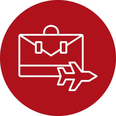 Uçak. Web simgesi basit illüstrasyon