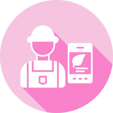 Cep telefonu. Basit resimleme