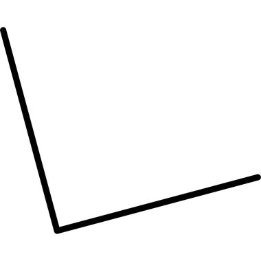 siyah ve beyaz çizgi grafiği. vektör stoku illüstrasyonu