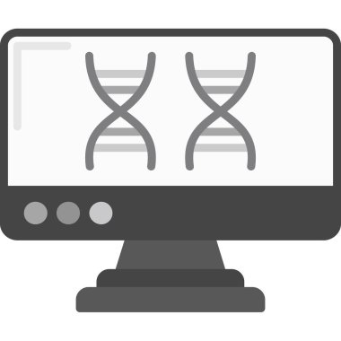 izole edilmiş DNA molekül simgesi