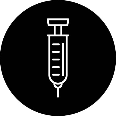 trend biçimi izole edilmiş arkaplanda test tübü simgesi