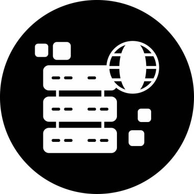 seo modern simgesinin vektör illüstrasyonu