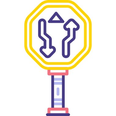 Oyun simgesi. vektör ince çizgi işareti