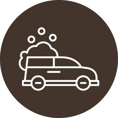 Bir arabanın vektör illüstrasyonu