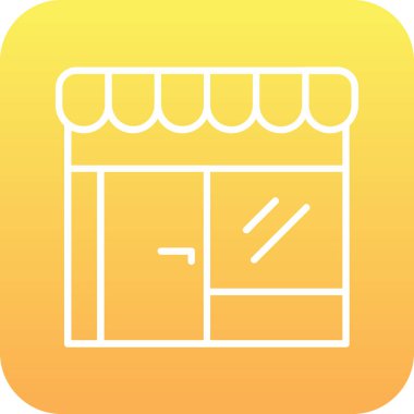 Bir takvim simgesinin vektör illüstrasyonu