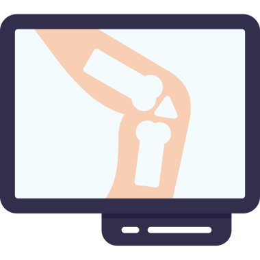 Kamera CCTV güvenlik simgesi - taslak biçimi