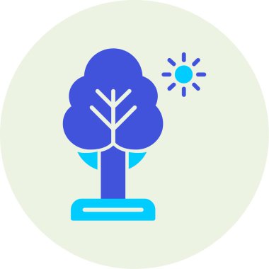 Vektör Ağacı Simgesi illüstrasyonu