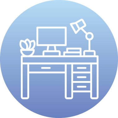 Bilgisayar. Web simgesi basit illüstrasyon