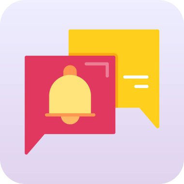 İleti simgesi ile konuşma balonu