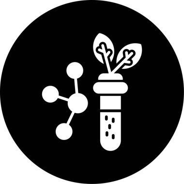 Bir bitkinin vektör illüstrasyonu