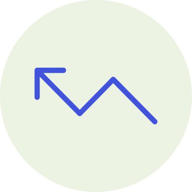 ok simgesinin vektör illüstrasyonu