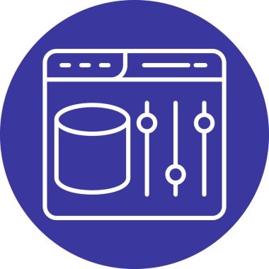 vektör mutfak simgesi illüstrasyonu