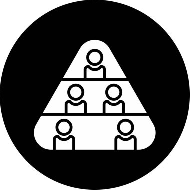 İnsan simgesinin vektör illüstrasyonu