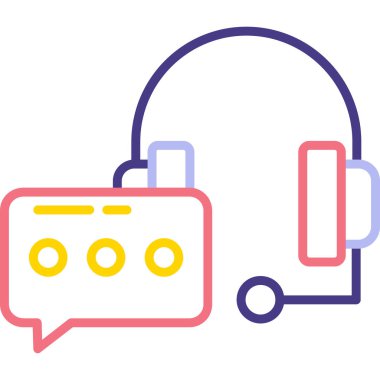 Vektör kulaklık simge tasarlamak