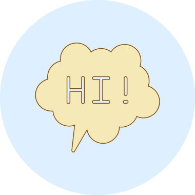 karikatür metni ile konuşma balonu iletisi