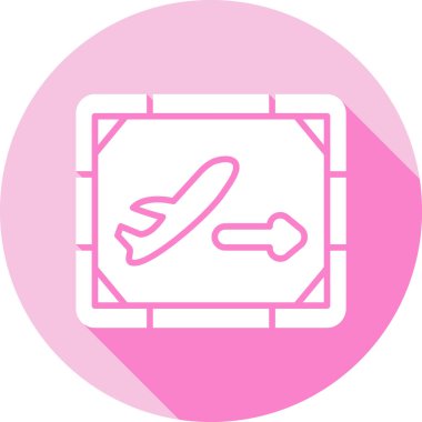 Pembe kurdeleli bir kadının vektör çizimi