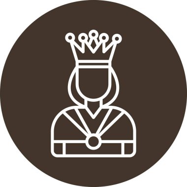 Çemberli bir taç tasviri