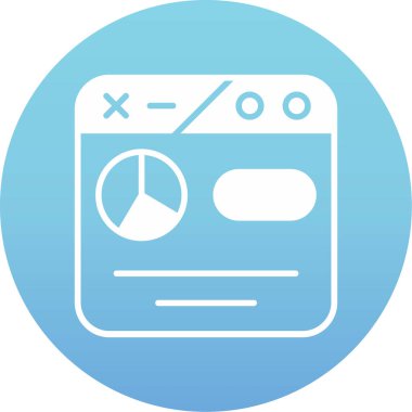 seo modern simgesinin vektör illüstrasyonu