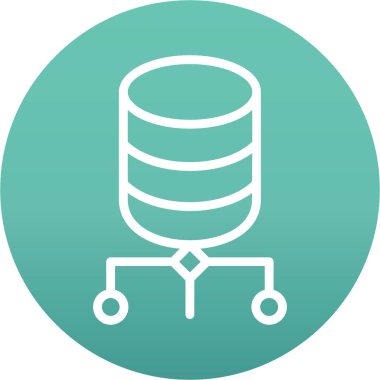 seo modern simgesinin vektör illüstrasyonu