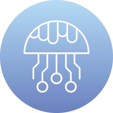 Modern simgenin vektör illüstrasyonu