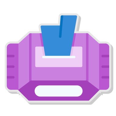 Yazıcı simgesi. Web için yazıcı vektör simgelerinin düz çizimi